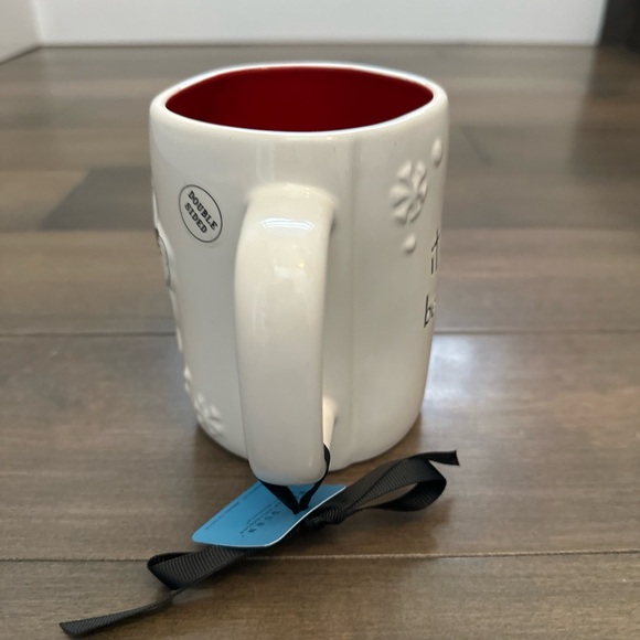 Rae Dunn White Mug with Festive Design - Picture 15 of 15